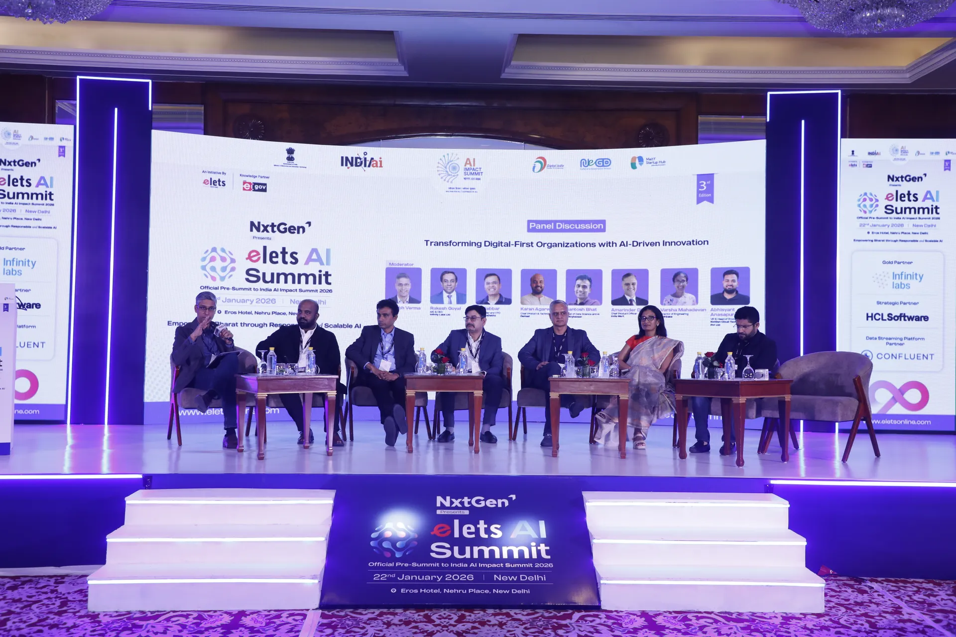Panel discussion: Transforming Digital-First Organisations with AI - elets AI Summit